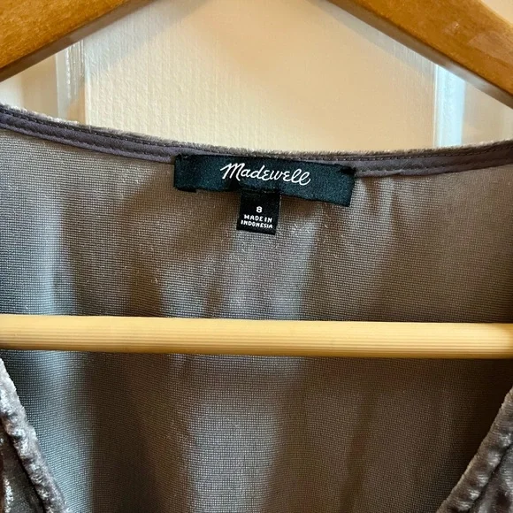 Grey Velvet Madewell Women's Top - Picture 2 of 4